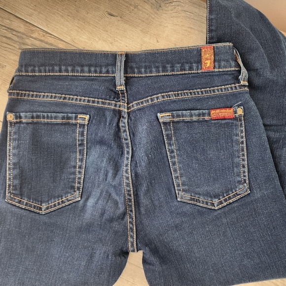 7 for all Mankind The Skinny Jeans in Twilight Color 26 size - Picture 7 of 8